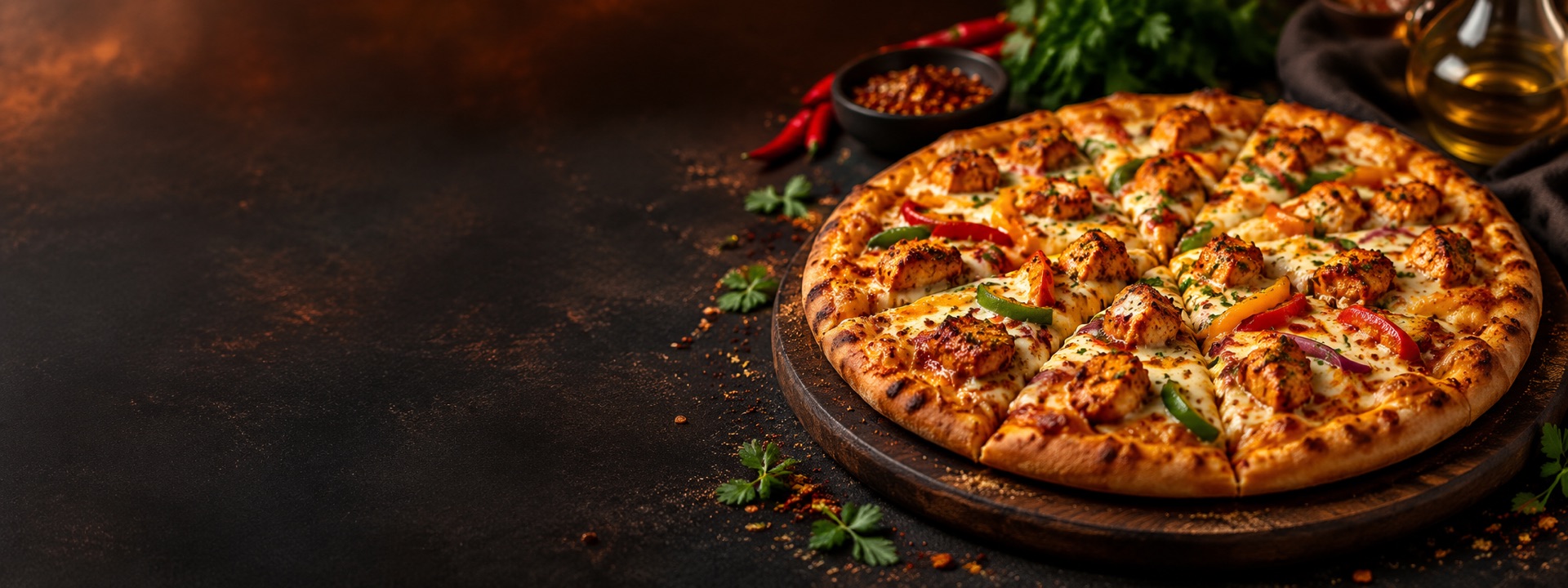 Pizza, the Peri Peri way.